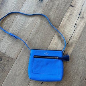 Kate Spade Leather Crossbody Bag - Periwinkle